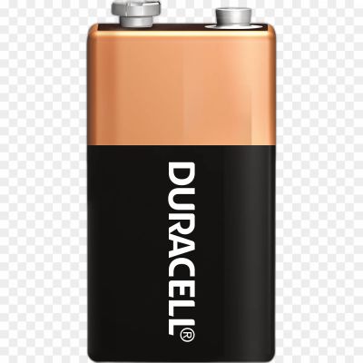 9V Duracell Battery Transparent Isolated PNG - Pngsource