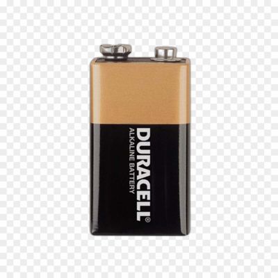 9V Duracell Battery Transparent PNG Isolated - Pngsource