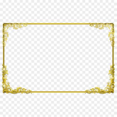 Abstract-Gold-Frame-Transparent-Background-Pngsource-02O8UG9S.png PNG Images Icons and Vector Files - pngsource