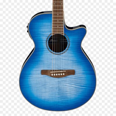 Acoustic Blue Guitar Transparent Free PNG - Pngsource