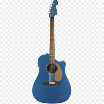 Acoustic Blue Guitar Transparent PNG - Pngsource