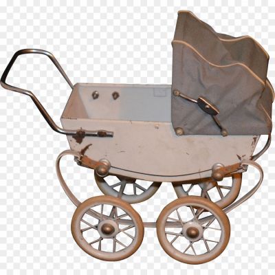 Antique-Baby-Pram-PNG-Photos-Pngsource-Z81DQRXF.png
