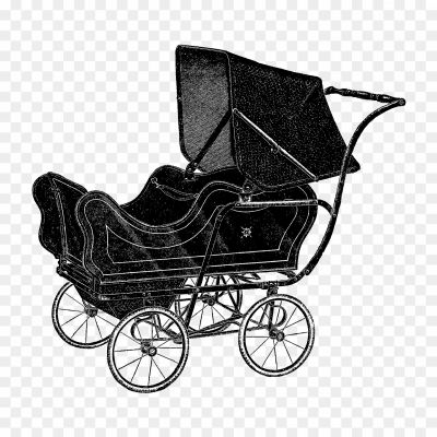 Antique-Baby-Pram-Transparent-Image-Pngsource-YVMW1NLY.png