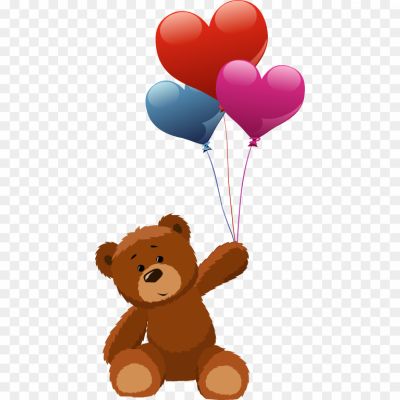 Bear-With-Balloons-Transparent-Images-Pngsource-91U9QFXG.png PNG Images Icons and Vector Files - pngsource