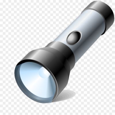 Black Flashlight PNG Clipart Background - Pngsource