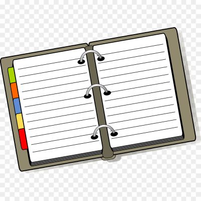 Blank Pages Notebook PNG Clipart Background - Pngsource