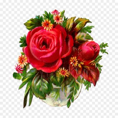 Bouquet-Of-Vintage-Roses-Transparent-Background.png