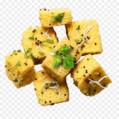 Dhokla Isolated Png No Background - Pngsource