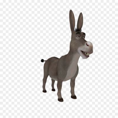 Donkey, Ass, Equine, Domesticated, Hoofed Mammal, Farm Animal, Working Animal, Herbivore, Pack Animal, Eeyore (character), Shrek (movie Character), Burro, Jackass.
