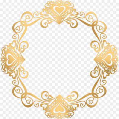 Gold-Flower-Frame-PNG-File-Pngsource-R7OD9DK4.png PNG Images Icons and Vector Files - pngsource