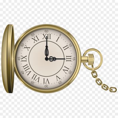 Gold Pocket Watch Clock PNG Background J5BFZYD3 - Pngsource