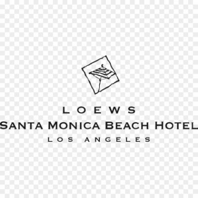 Loews-Santa-Monica-Beach-Hotel-Logo-Pngsource-R326GU0M.png PNG Images Icons and Vector Files - pngsource
