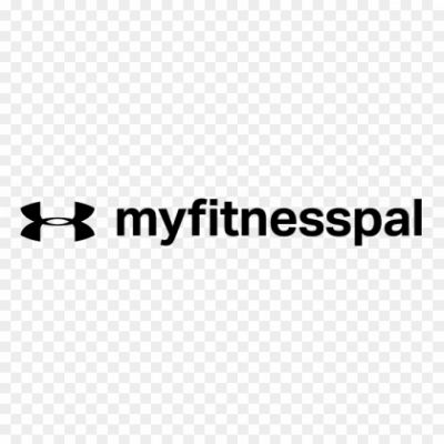 MyFitnessPal-logo-black-Pngsource-KBZR5XW8.png PNG Images Icons and Vector Files - pngsource