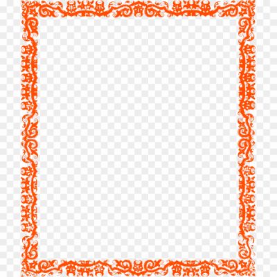 Orange-Border-Frame-PNG-Pic-Pngsource-YOD41VMS.png PNG Images Icons and Vector Files - pngsource