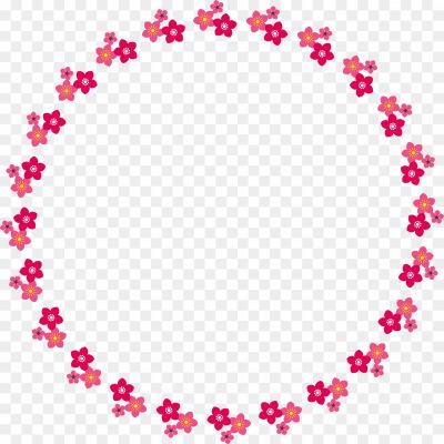 Pink-Floral-Circle-Border-Frame-PNG-File-Pngsource-FXAGE778.png