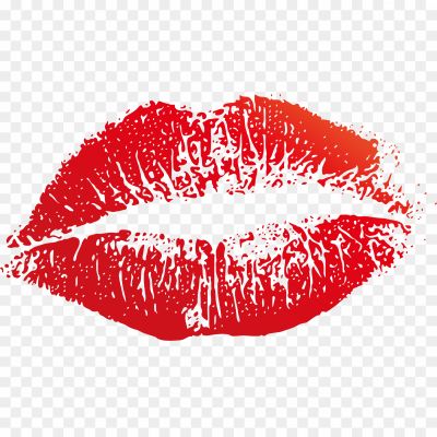 Red Kiss Transparent PNG - Pngsource