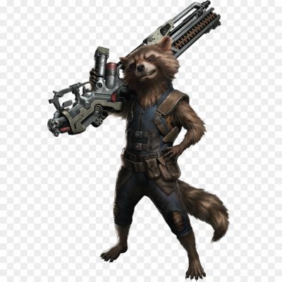 Rocket Racoon Png_39208585239023902 - Pngsource