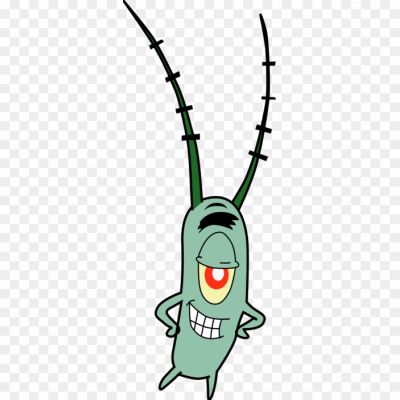 Sheldon Plankton Picture Logo Spongebob - Pngsource
