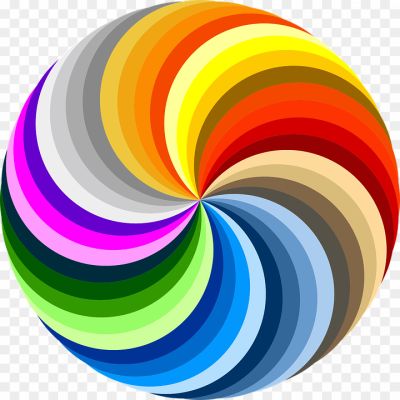 Colorful, Spectrum, Twirl, Curves, Rotation, Gradient, Hue, Refraction, Light, Vibrant, Playful, Optical illusion, Spiraling motion, Whirlpool, Twister, Circle, Twist, Helix, Swirl