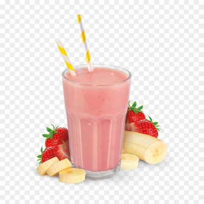 Strawberry Smoothie, Refreshing, Fruity, Healthy, Blended Beverage, Strawberries, Yogurt, Milk, Ice, Delicious, Summer Drink, Smoothie Recipe