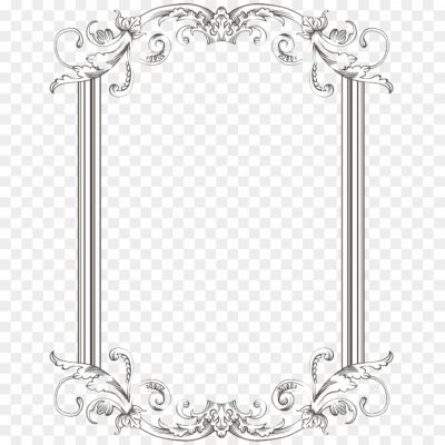 Vintage Border Frame PNG Image - Pngsource