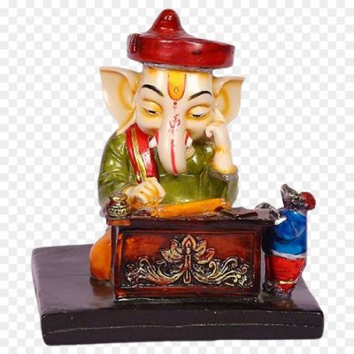 God Ganesh Reading Png Image - Pngsource