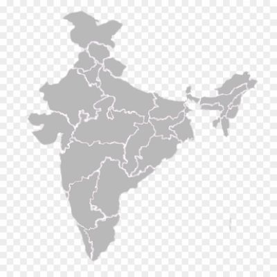 India Map Clip Art Png Transparent Image_png_80QQ803GSW - Pngsource