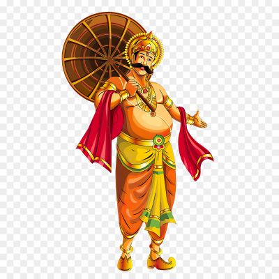  Maveli Mahabali, Mythological Character, Onam Festival, King Mahabali, Kerala Folklore, Vamana Avatar, Generous King