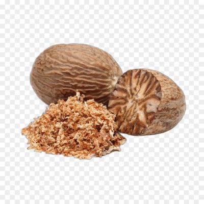 Nutmeg, Spice, Aromatic, Seed, Tropical Tree, Myristica Fragrans, Culinary Ingredient, Flavor Enhancer, Sweet And Savory Dishes, Baking, Cooking, Warm And Earthy Flavor, Nutty, Sweet, Fragrant, Ground Nutmeg, Whole Nutmeg, Powdered Form