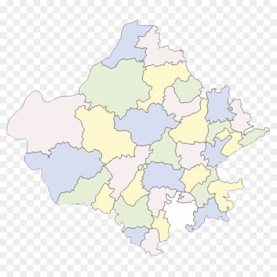 Rajasthan Outline Colored Map Png Transprent_823924FR - Pngsource